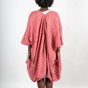 ISO: Tonlé Takeo Long Vest in Strawberry